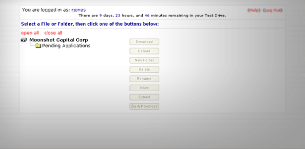 When Richard logs in...