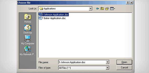 Uploading a File