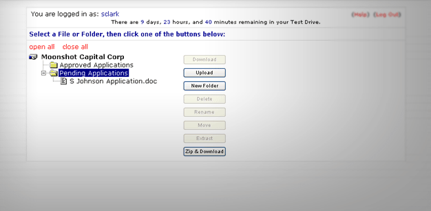 Susan's view of File-Works